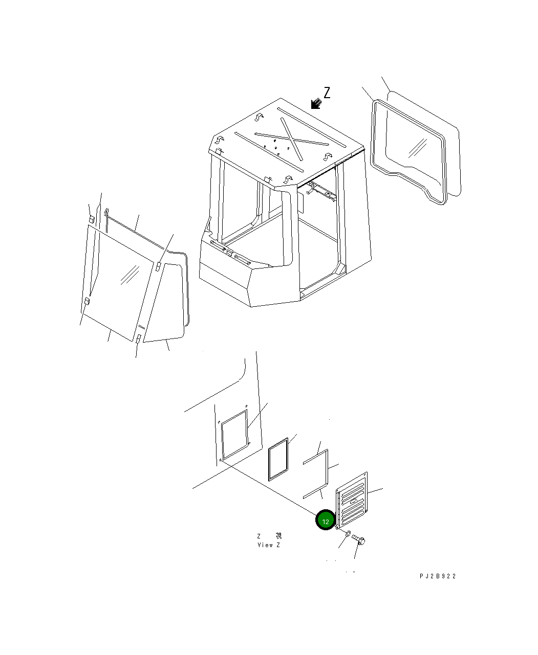 Уплотнение 426-56-21890 Komatsu