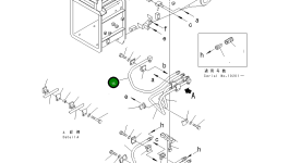 Трубка 203-957-6525 Komatsu