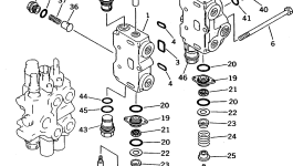 Управляющий клапан 700-84-47002 Komatsu