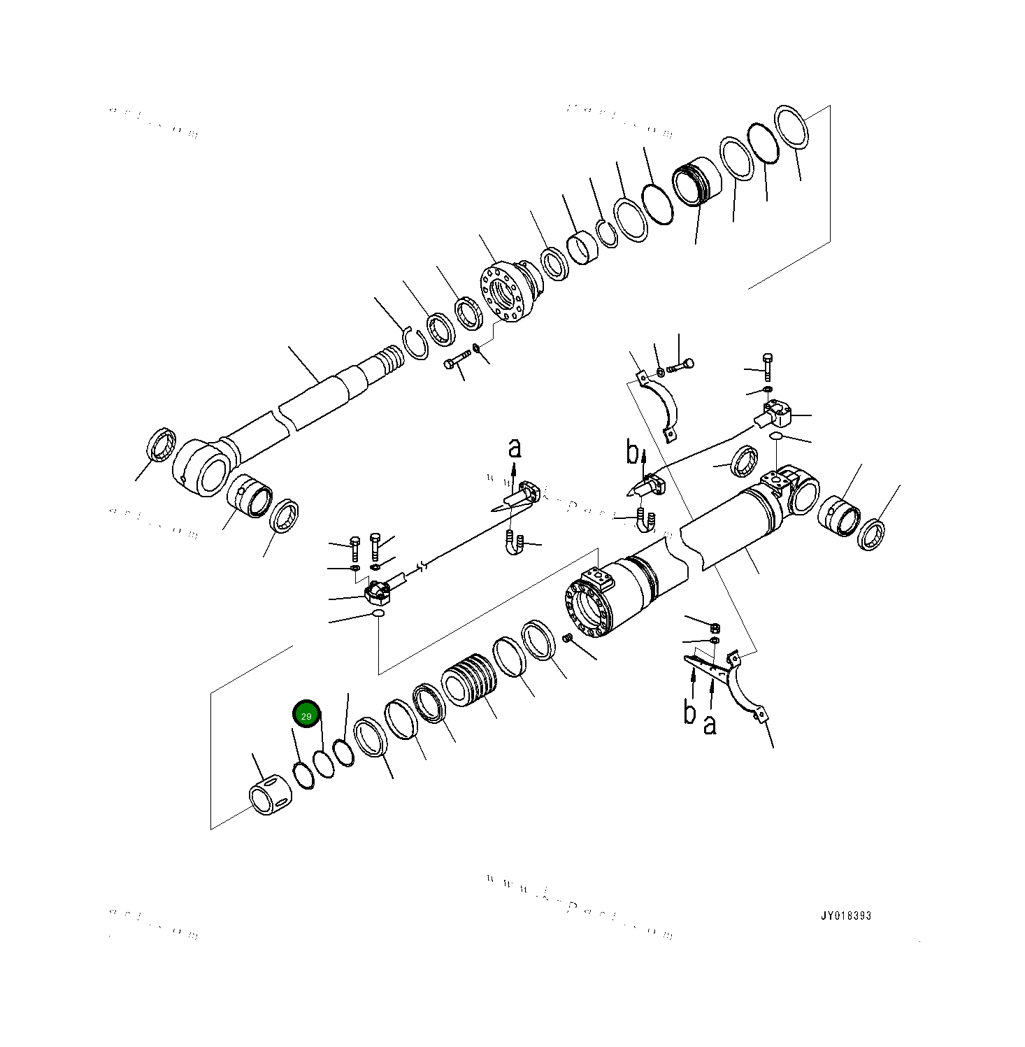 Трубка 7078669270 Komatsu