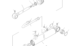 Цилиндр 721-11-60810 Komatsu