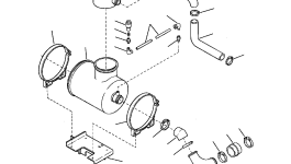 Трубка 1305 508 H1 Komatsu