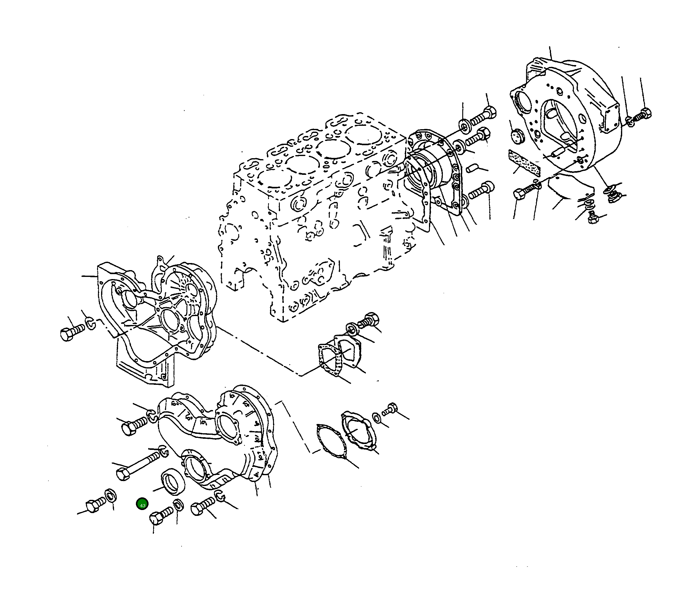 Уплотнение 4906659M1 Komatsu