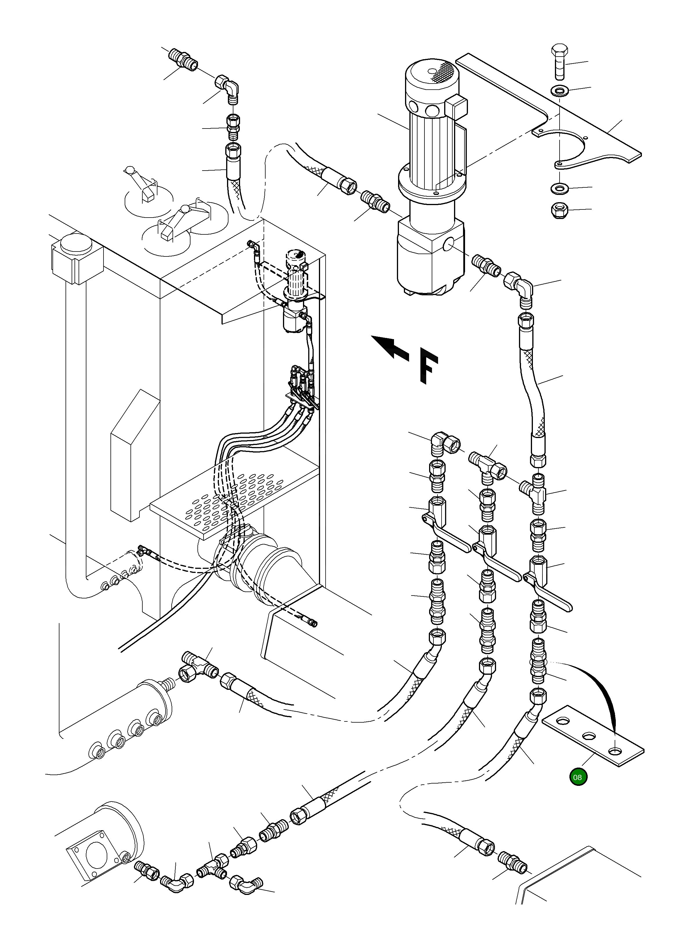Фиксатор 903 983 40 Komatsu