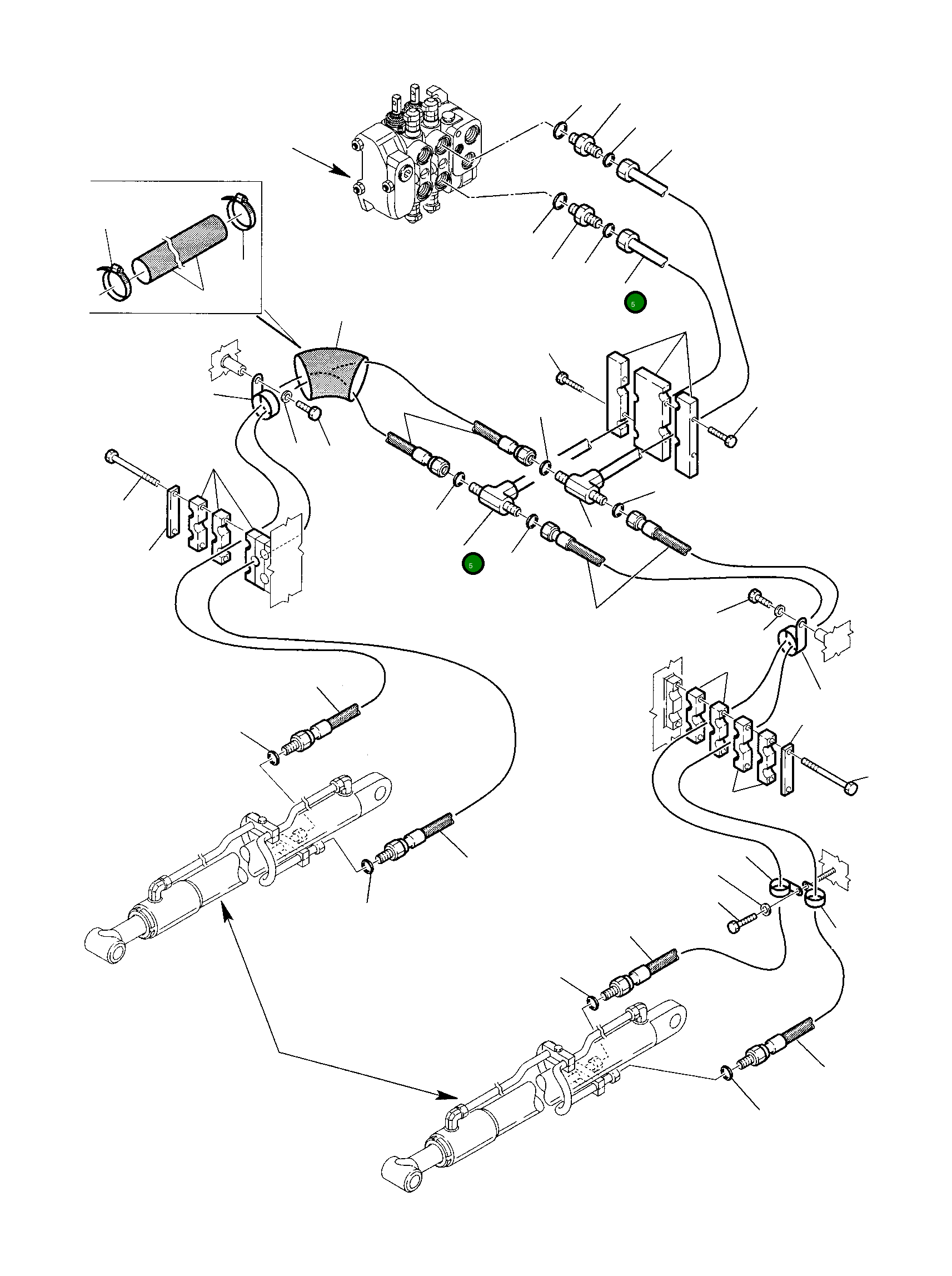 Труба 312610058 Komatsu