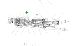 Трубка 206-62-KB241 Komatsu