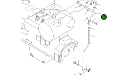 Трубка 209-01-78611 Komatsu