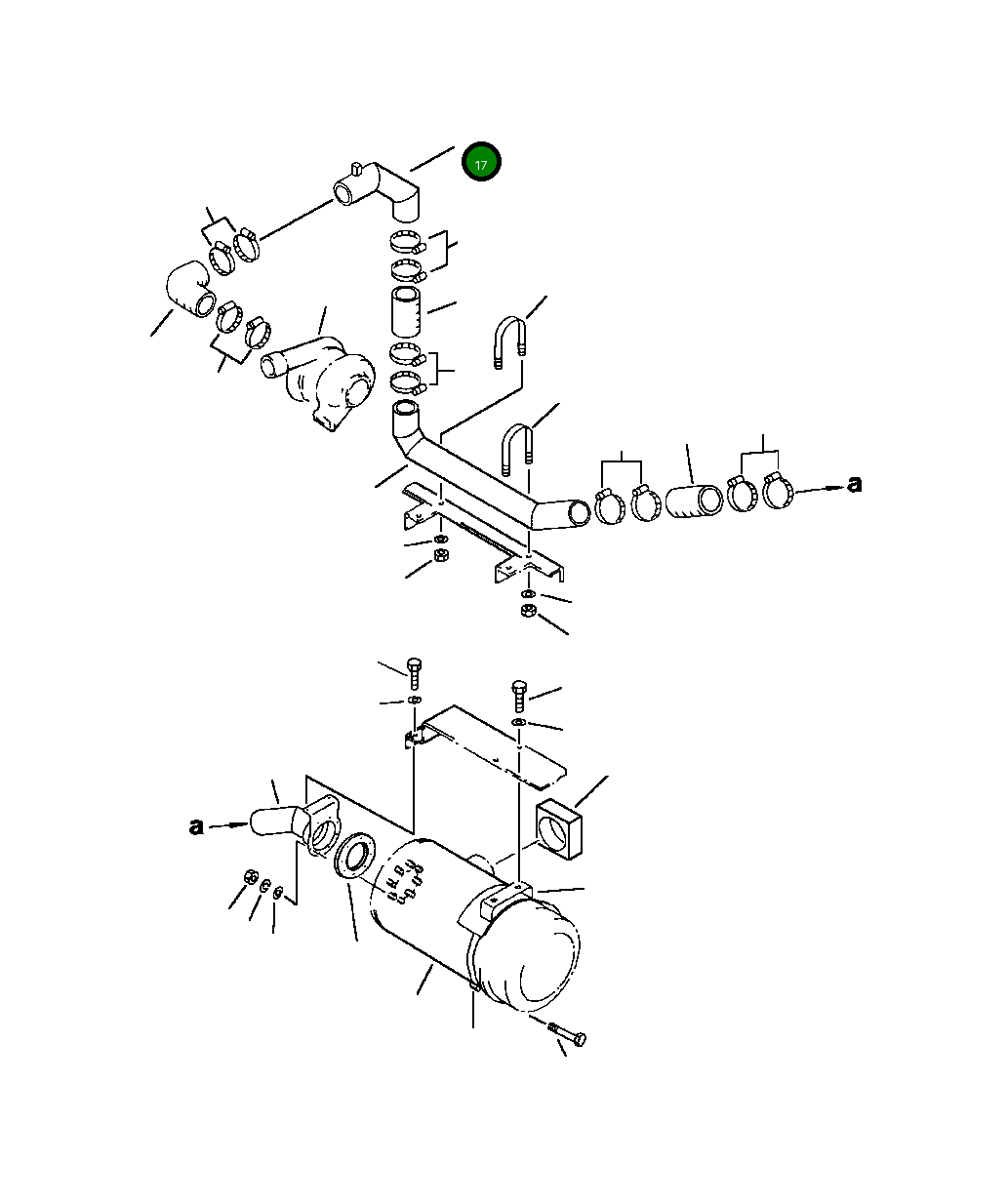 Трубка 209-01-51420 Komatsu