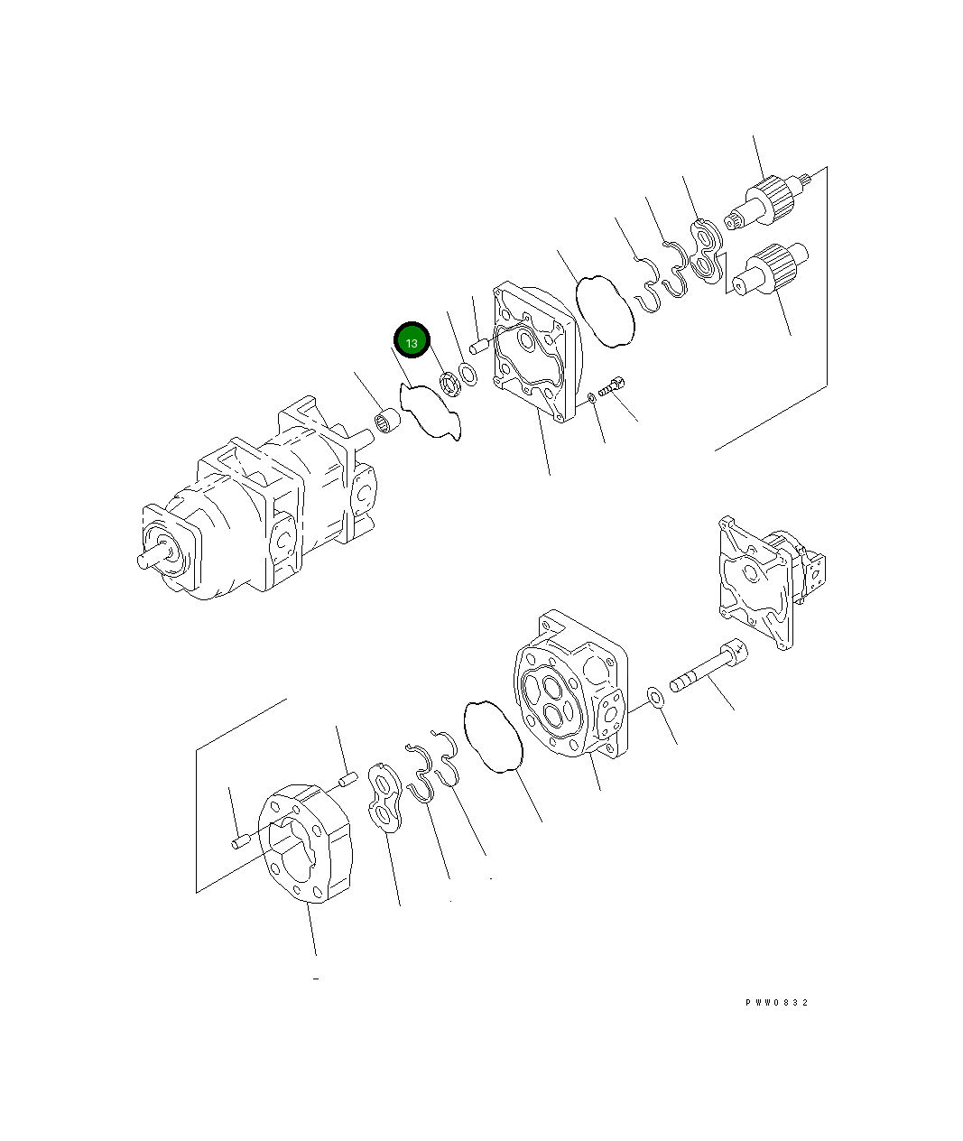Уплотнение 705-17-03850 Komatsu