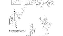Трубка 425-62-23231 Komatsu
