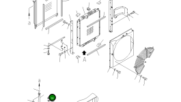 Трубка 208-03-67211 Komatsu