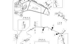 Трубка 208-62-74710 Komatsu