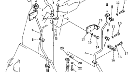Трубка 209-62-53740 Komatsu