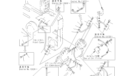 Трубка 6166-13-3440 Komatsu