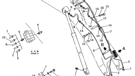 Трубка 209-70-57430 Komatsu