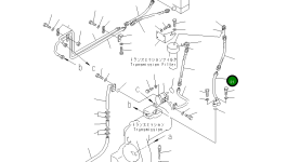 Трубка 23A-16-12190 Komatsu