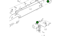 Трубка 208-72-71640 Komatsu