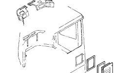 Уплотнение 421-936-2540 Komatsu