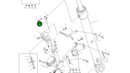 Трубка 209-62-76370 Komatsu