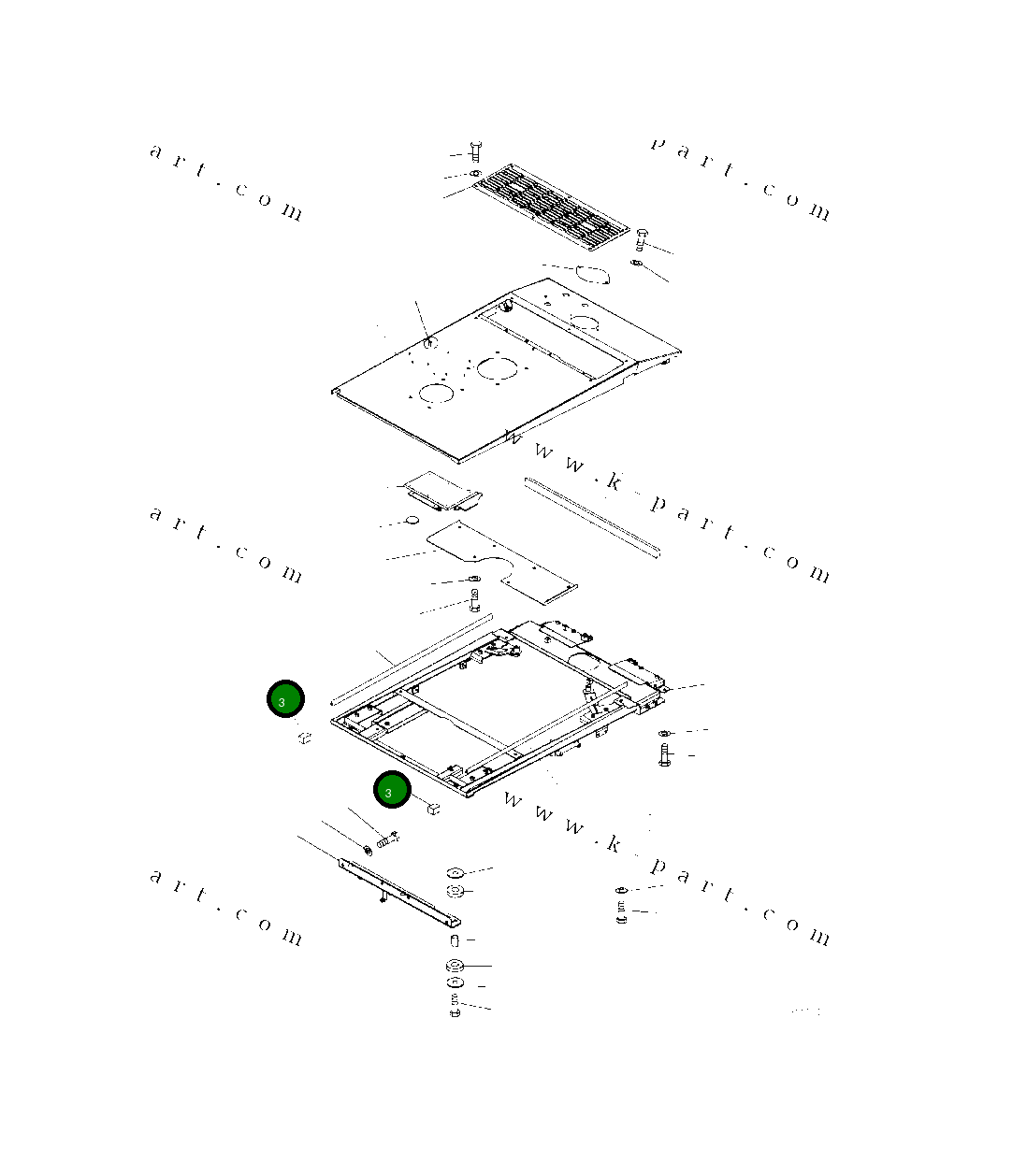 Уплотнение 418-54-51980 Komatsu