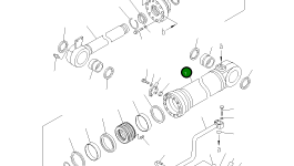 Цилиндр 721-13-18090 Komatsu