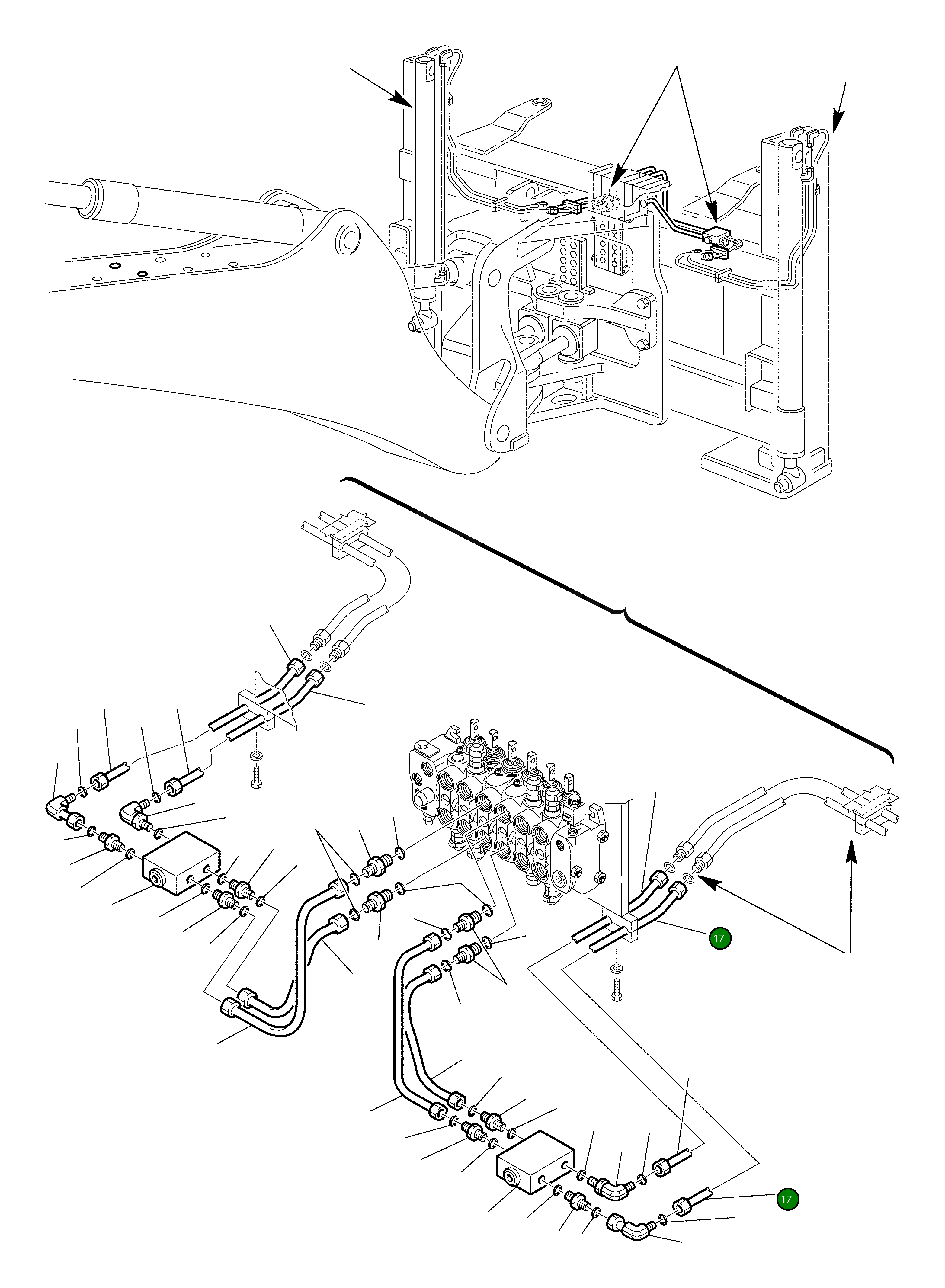 Труба 312707092 Komatsu