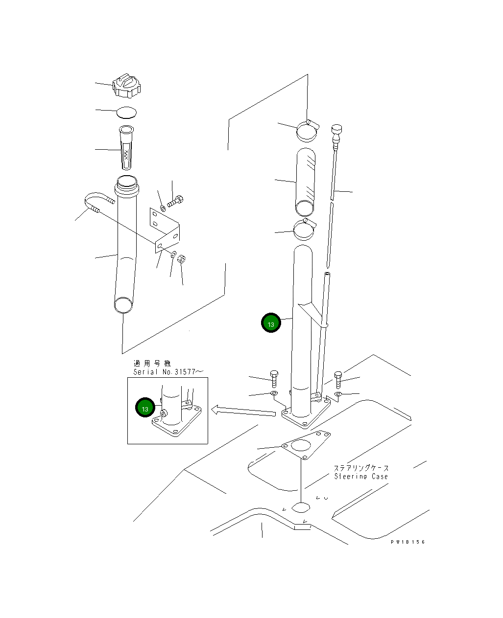 Трубка 176-49-43112 Komatsu