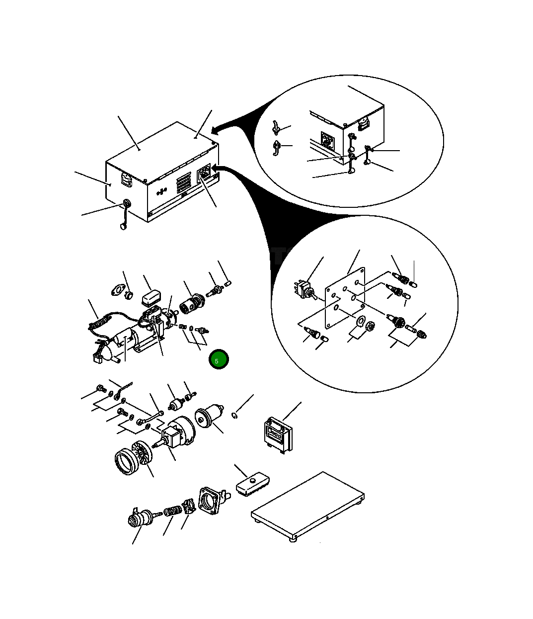 Фитиль MK12HA/103A Komatsu