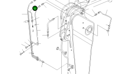 Трубка 209-70-75361 Komatsu