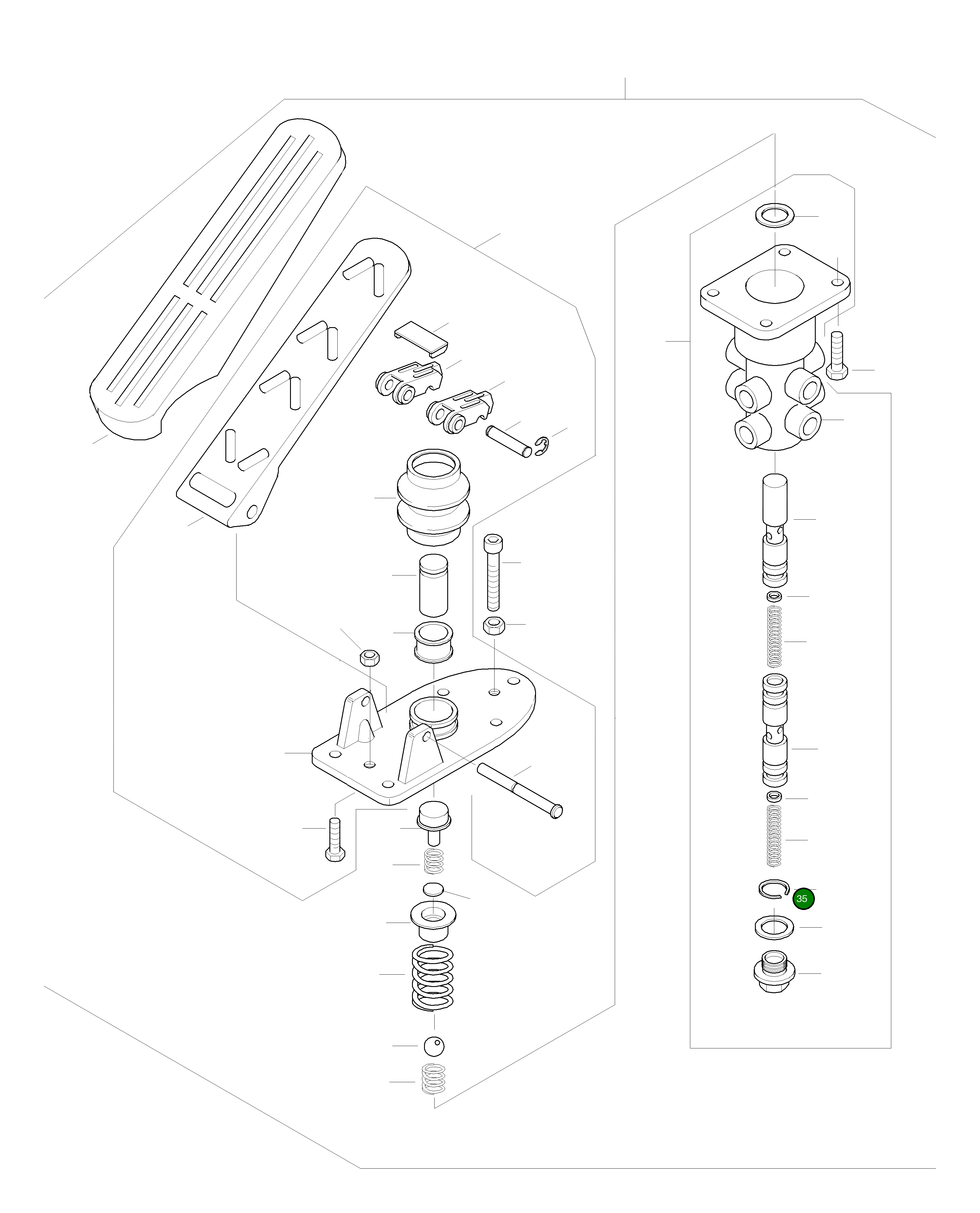Уплотнение 419-00-H0830 Komatsu