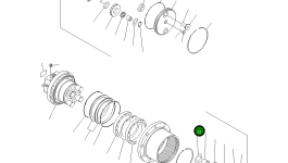 Упорная шайба FUFZD-8339-40 Komatsu