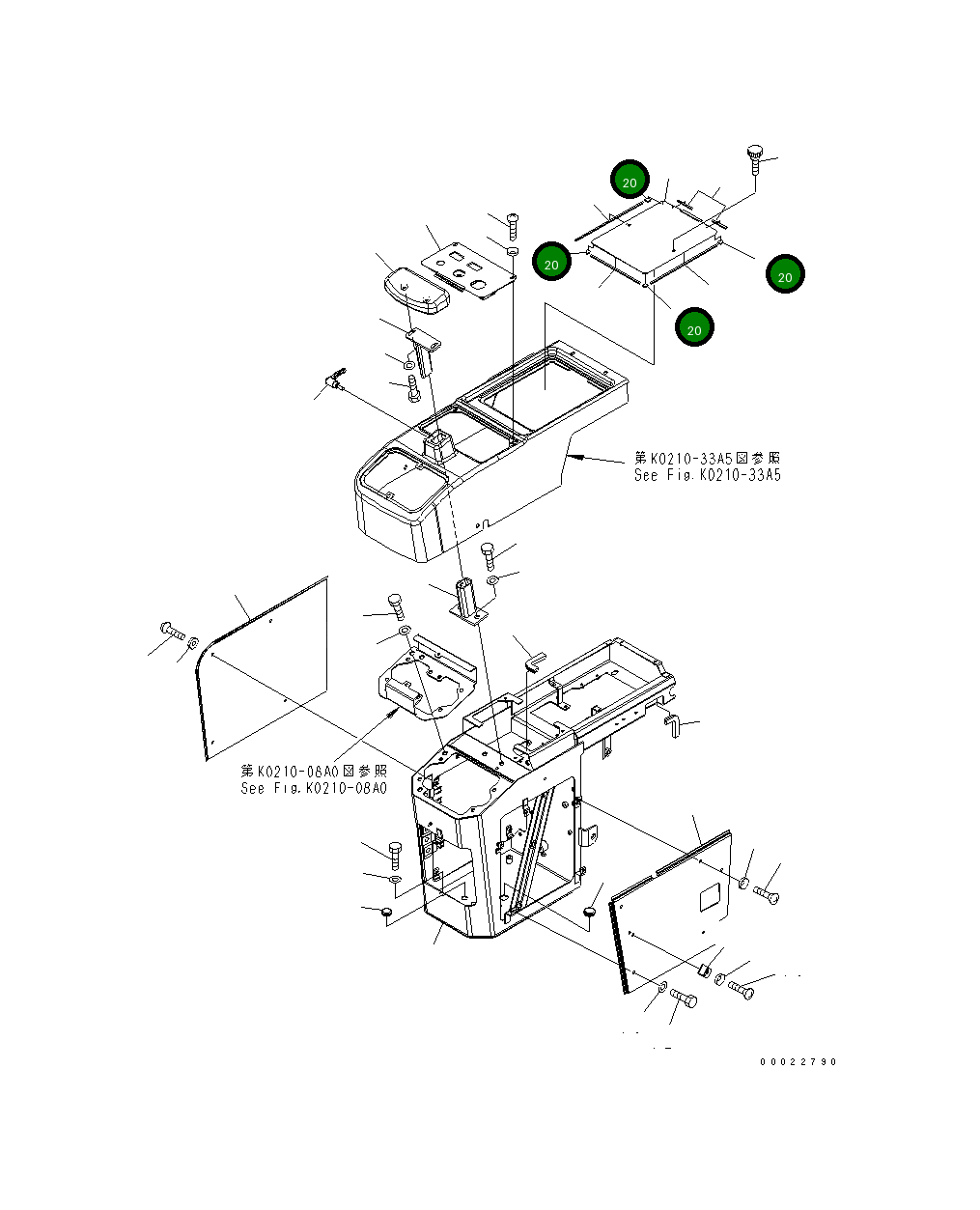 Уплотнение 418-54-33190 Komatsu