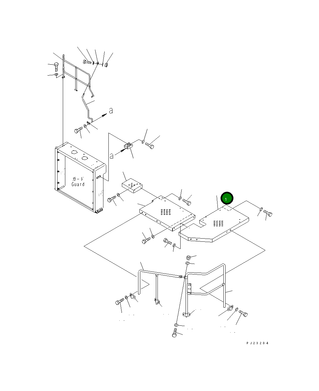Ступень 561-89-67950 Komatsu