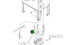 Угловой штуцер 234-60-71211 Komatsu