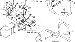 Шланг 07102-40403 Komatsu