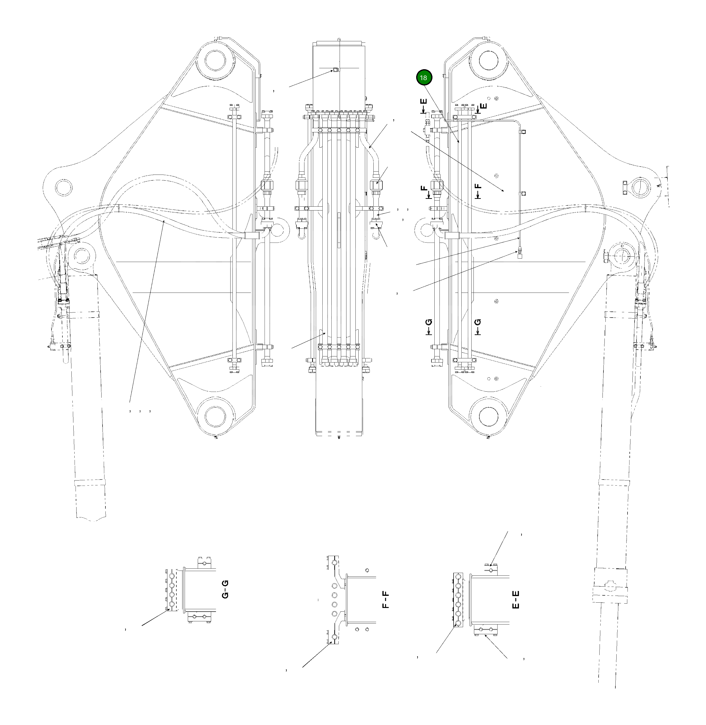 Трубка 208-62-87270 Komatsu