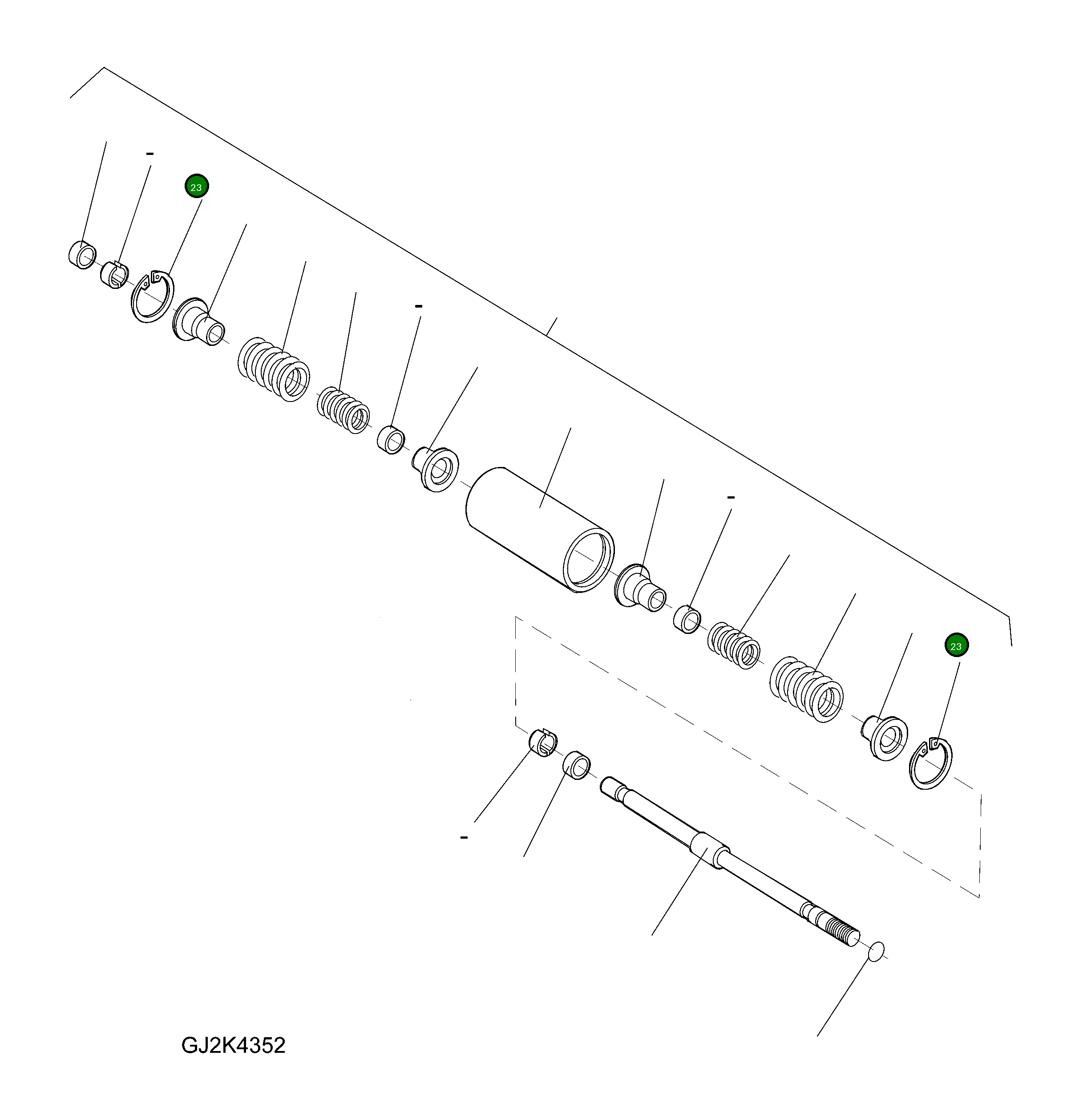 Стопорное кольцо 42W-17-H0P69 Komatsu