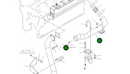 Трубка 6215-11-4910 Komatsu