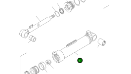 Цилиндр 707-11-11410 Komatsu