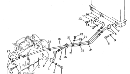 Трубка 425-16-11421 Komatsu