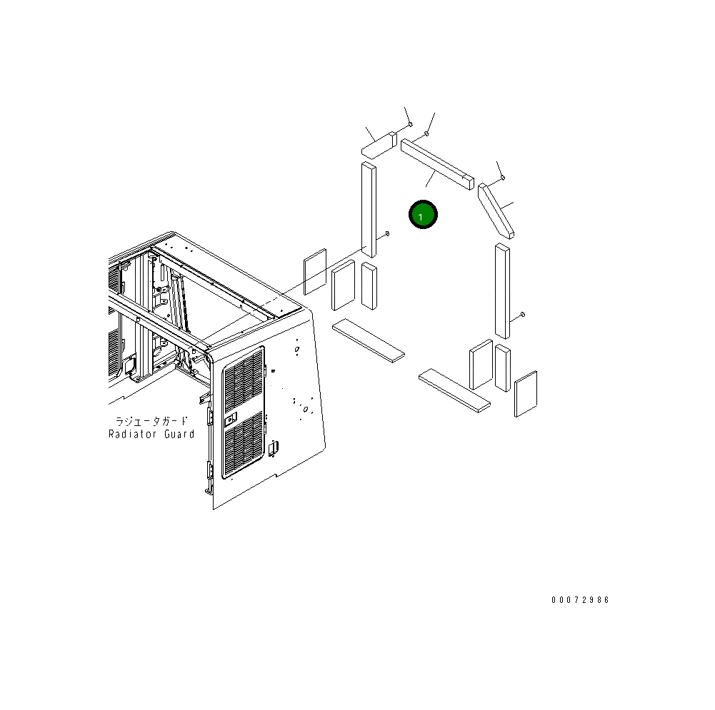 Уплотнение 426-54-46731 Komatsu
