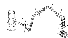Трубка 20B-62-21410 Komatsu
