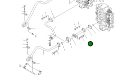 Трубка 209-62-71360 Komatsu