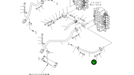 Трубка 209-62-73321 Komatsu