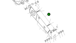 Стрела 207-966-K301 Komatsu