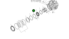 Уплотнение 417-33-31420 Komatsu