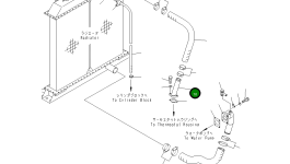 Трубка 209-03-77141 Komatsu