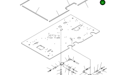 Уплотнение 207-54-81460 Komatsu