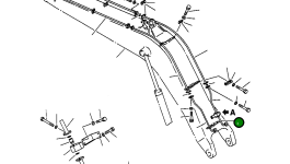 Трубка 209-62-58280 Komatsu