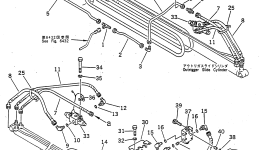 Трубка 23S-62-15740 Komatsu